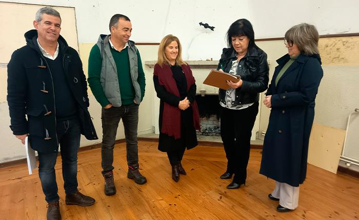 Antiga escola primária da Póvoa na Lomba reconvertida em jardim de infância