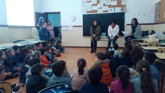 Biblioteca Municipal promove atividades de leitura no JI e EB do Corticeiro de Cima