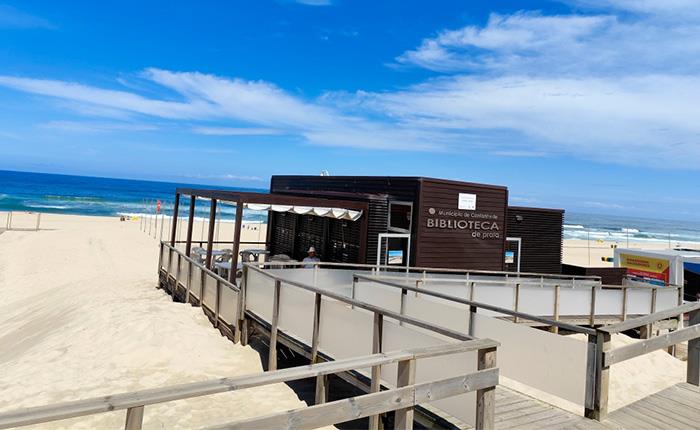 Biblioteca da Praia da Tocha abriu ao público