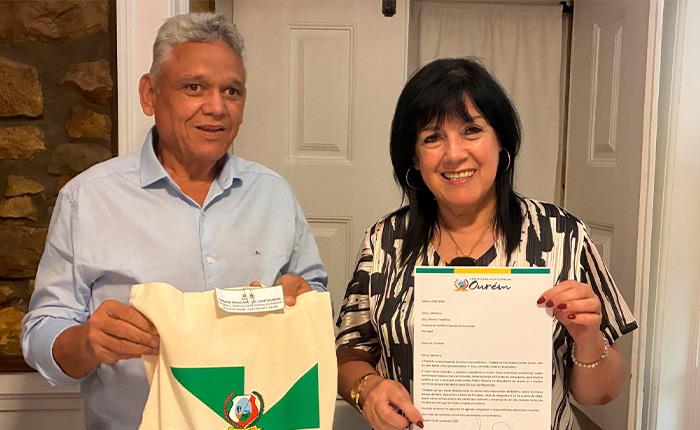 Cantanhede recebe delegação da Prefeitura Municipal de Ourém, no Brasil