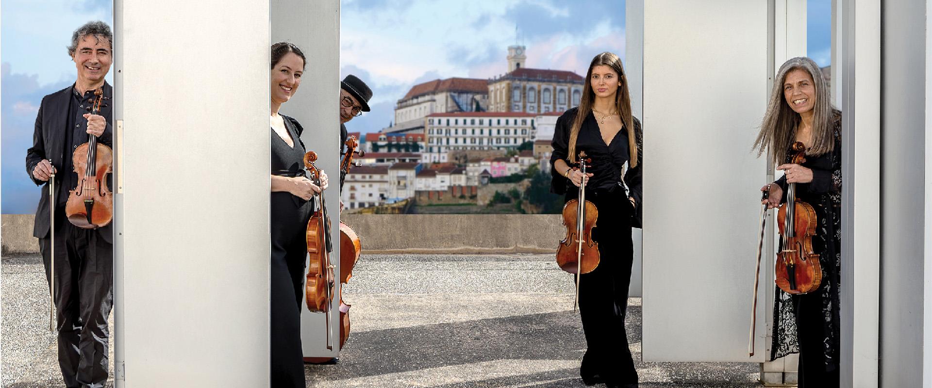 Quinteto de Cordas QCContemporâneo em concerto em Cantanhede